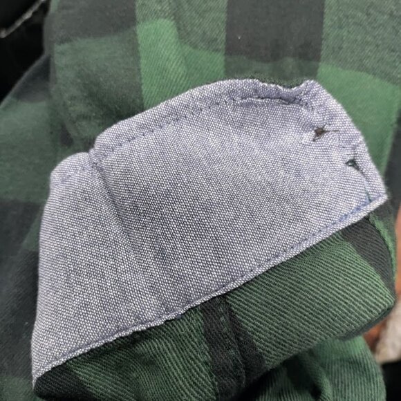 Tailored Vintage Luxe Performance Retro Preppy Dad Plaid Shirt Mens Size XL - Picture 11 of 11